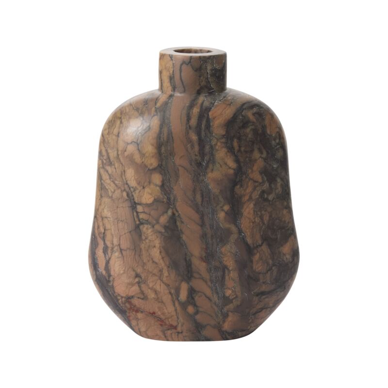 Marble Flask Vase