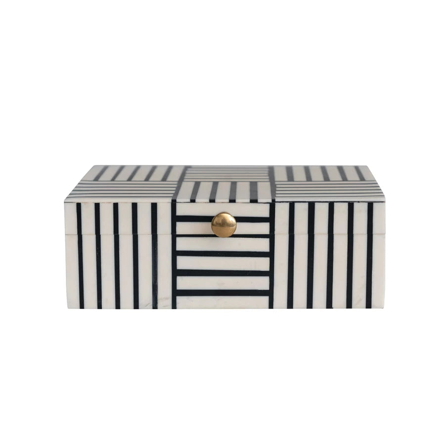 Resin Box w/ Stripe