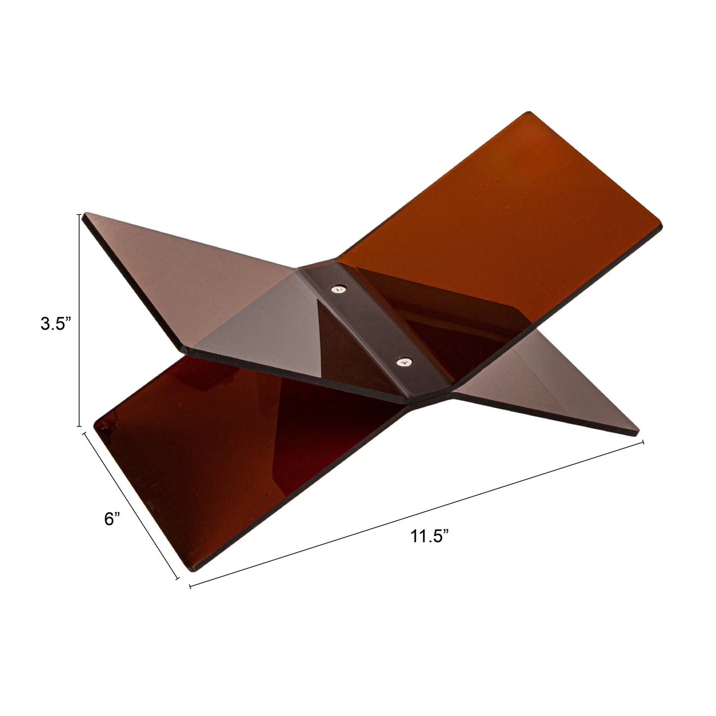 Brown Acrylic Book Holder
