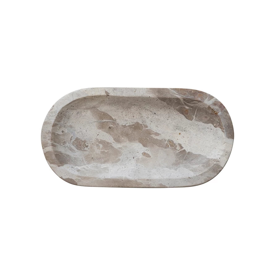 Marble Oval Dish