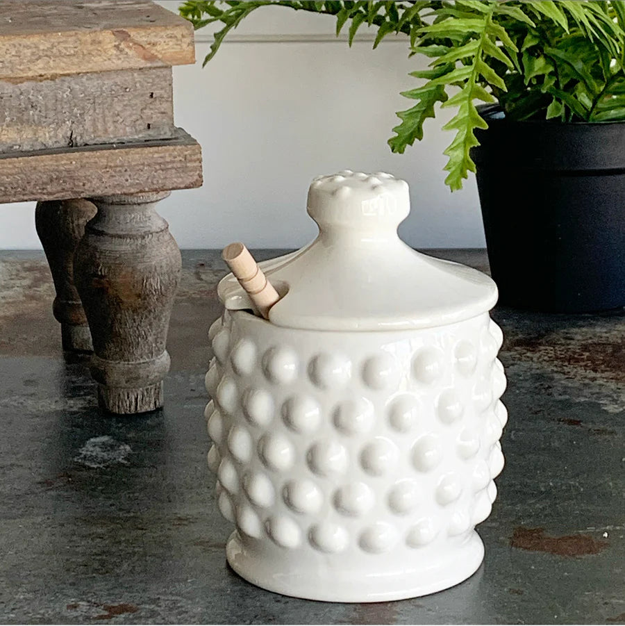 Textured Honey Pot