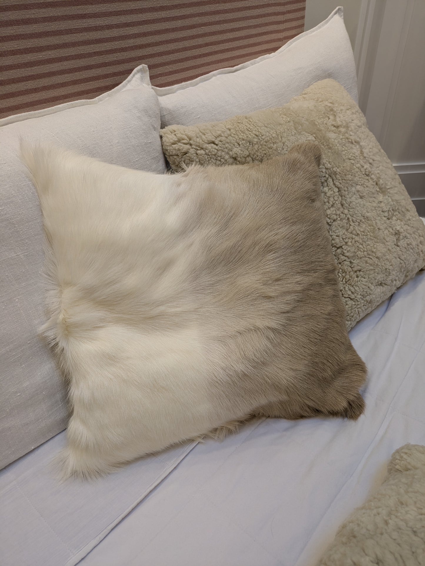 Ombre Goat Hair Pillow