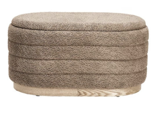 Upholstered Storage Ottoman
