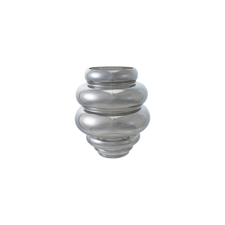Chrome Vase