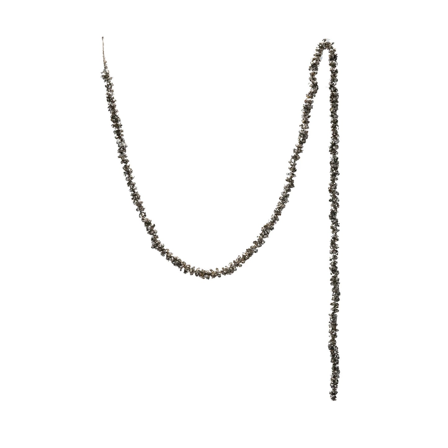 72" Champagne Glitter Garland